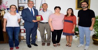 İneyderden Kaleye Teşekkür Plaketi