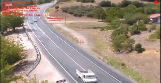 Ispartada Hatalı Sürücülere Ceza Havadan Geldi
