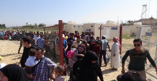 Ülkelerine Gitmek İsteyen Suriyeliler Öncüpınara Akın Etti