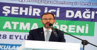 Doğalgaz Dağıtımı İçin İlk Kazmayı Bakan Kasapoğlu Vurdu