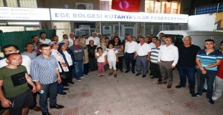 Kütahyalılardan Başkan Pekdaşa Sürpriz Karşılama