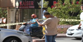 Sivil Polis, Kendisine Kesici Aletle Saldırdığı İddia Edilen Bir Kişiyi Ayağından Vurdu