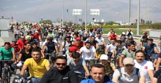 Erzincanda Sağlıklı Yaşam İçin Bisiklet Turu Düzenlendi