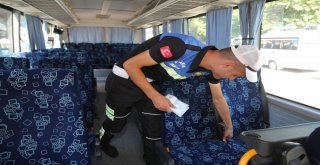 Niğdede Zabıta Dan Okul Servislerine Sıkı Denetim