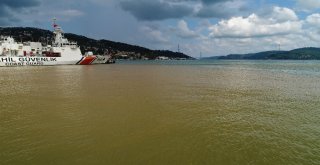 (Özel Haber) Çamura Bulanan İstanbul Boğazı Havadan Görüntülendi