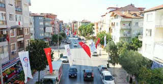 Büyükşehir, Denizli'yi bayraklar ile donattı