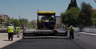 Sökede Sıcak Asfalt Çalışmaları Devam Ediyor