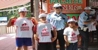 Bayramda Hatalı Sürücülere Kırmızı Düdük