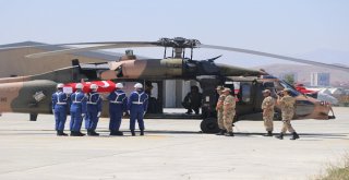 Şehit Uzman Çavuş Memleketine Uğurlandı