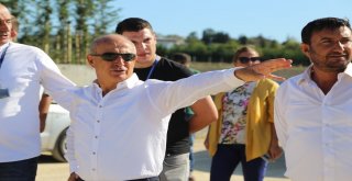 Başkan Akgünden Kumburgaza Muhteşem Bir Okul