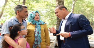 Başkan Sözlü İlçelerde Vatandaşlarla Bayramlaştı