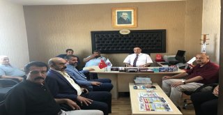 Başkan Avşardan Tcdd.5.bölge Müdürlüğüne Ziyaret