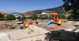 Konyaaltı Belediyesinden Geyikbayırına Yeni Park