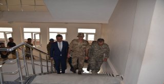 Tümgeneral İlbaştan Kaymakam Türkmana Ziyaret Etti