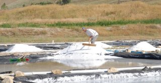 Aktuzlada Günde 120 Ton Tuz Üretiliyor