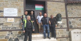 (Özel) Motor Tutkunu Macar Grup Atalarının Evini Görmek İçin Tekirdağda