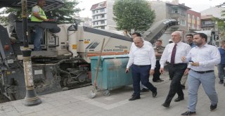 Mithatpaşa Caddesi Yenileniyor