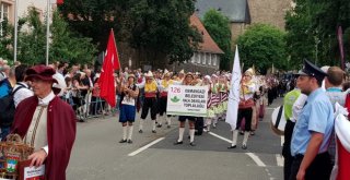 Hessendeki Kültür Festivaline Osmangazi Halk Dansları Renk Kattı