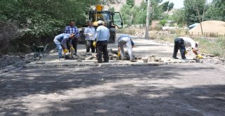 Günkırı Beldesinde Yol Çalışması