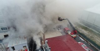Avcılarda Tekstil Fabrikasında Çıkan Yangın Korkuttu