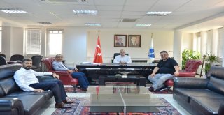 Bmcden Rektör Savaşana Ziyaret