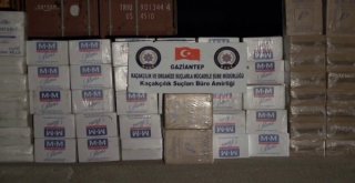 Gaziantepte 101 Bin Paket Gümrük Kaçağı Sigara Ele Geçirildi