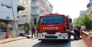 Antalyada Klimadan Çıkan Yangın Korkuttu