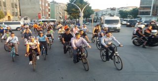 Başkan Murat Aydın, Makam Arabası Yerine Bisiklete Biniyor