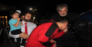 Elazığda Vatandaşlar Gökyüzünü Gözlemledi