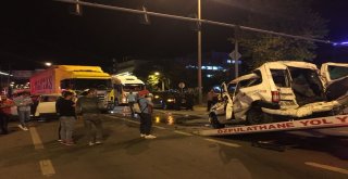 Trabzonda Zincirleme Trafik Kazası: 7 Yaralı