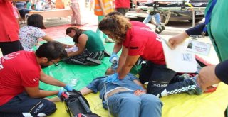 Aydın Diş Hastanesinde Deprem Tatbikatı Yapıldı