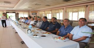 Kaymakam Güvene Veda Kahvaltısı