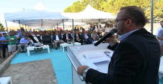 Turan, Bozcaadada Sağlık Lojmanları Temel Atma Törenine Katıldı