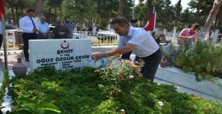 Aliağa Protokolünden Şehitlik Ziyareti