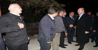 Bakan Soyludan Şehit Türkelin Ailesine Ziyaret