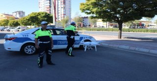 Kayseride Drone İle Trafik Denetimleri Arttı