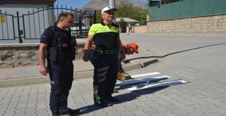 Trafik Polisinden Örnek Davranış