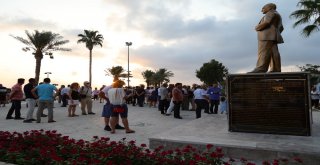 Sidede Girit Kahvesi Ve Atatürk Anıtı Açıldı