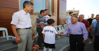 Başkan Büyükkılıç Hisarcık Sosyal Spor Tesislerinde