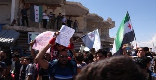 Halep, İdlib Ve Hamadaki Gösterilerde Saldırılar Kınandı