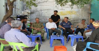 Şemdinli 34Üncü Hudut Tugay Komutanı Tuğgeneral Kılıç Esnafı Ziyaret Etti