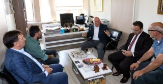 Büyükşehir Belediye Başkanı Mehmet Sekmenden İhaya Ziyaret