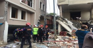 Kaymakam Ve Başkan Patlama Bölgesinde İnceleme Yaptı