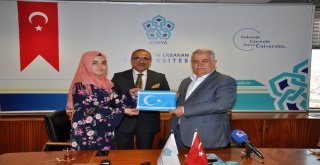 Iraktan Gelen Başarılı Öğrenciler Neüde İncelemelerde Bulundu