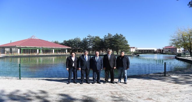 Başkan Asya, İl Başkanı Yaktıya Göletli Parkı Tanıttı