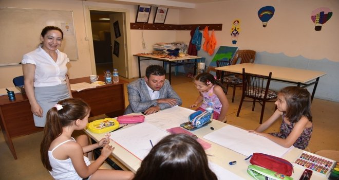 Başkan Sarıkurttan Küçük Kursiyerlere Ziyaret