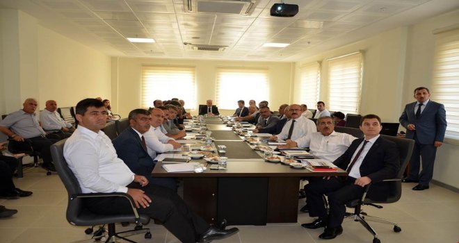 İl Milli Eğitim Müdürlüğü Yatırımlar Toplantısı