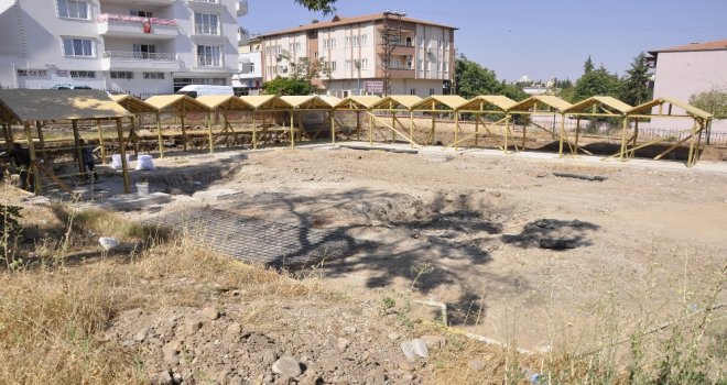 Şire Pazarının Yapımına Başlandı