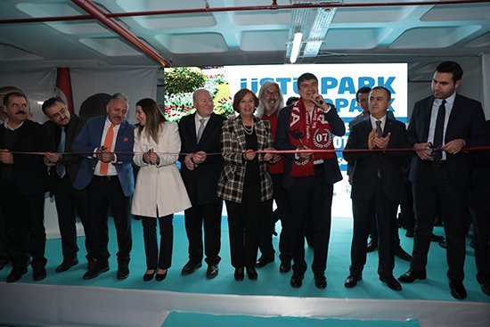 Antalyanın En Çevreci Otoparkı Açıldı