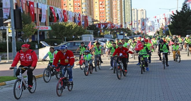 Ataşehirde Pedallar Cumhuriyet İçin Çevrildi